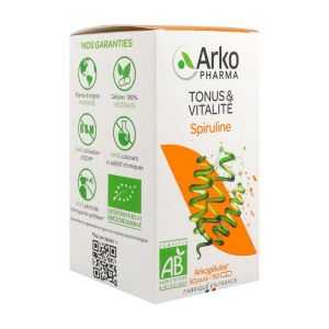 Arkogelules Spiruline Bio 150 Gelules