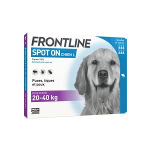 Frontline Spot On Chien L (Pipette A Embout Secable) 2,68 Ml 6