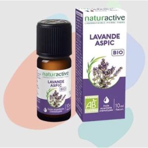NATURACTIVE HUILE ESSENTIELLE DE LAVANDE ASPIC FLACON 10 ML 1