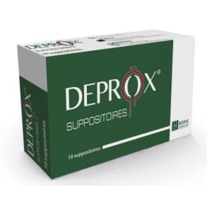 DETROX SUPPOSITOIRE Suppositoire, dispositif médical, bt 10