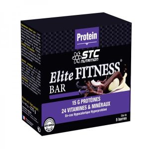 STC Nutrition - Elite Fitness Bar Noix de coco - étui de 5 barres de 45 g