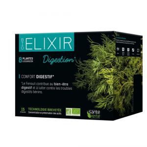 Sante Verte Bio Elixir Digestion 15 Ampoules