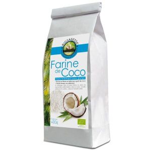 Ecoidees - Farine de Coco BIO - sachet 400 g