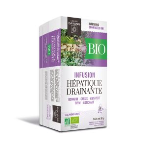 Dayang Hépatique drainante BIO - 20 infusettes