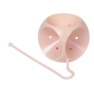 MYLITTLEPESSAIRE PESSAIRE CUBE MILEX Pessaire cube perforé en silicone médical, taille 4, diamètre 41 mm (ref. PEC0441), unité