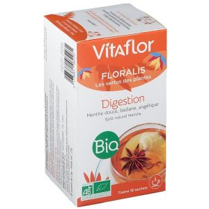 Vitaflorbio Tisane Digestion Sachet 2 G 18