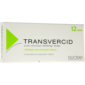 Transvercid 14,54 Mg/12 Mm Dispositif Pour Application Cutanee B/8
