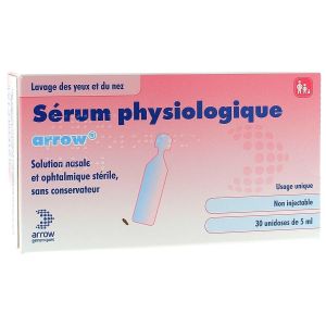 SERUM PHYSIOLOGIQUE ARROW 30 unidoses