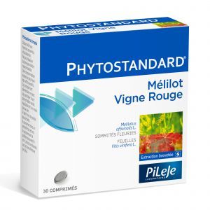PILEJE Phytostandard® - Mélilot / Vigne Rouge 30 comprimés