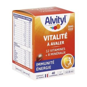 Alvityl Vitalite 40 Cp
