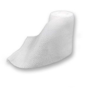 MARQUE CONSEIL BANDE EXTENSIBLE Bande extensible pour pansement 100 % polyester, 4 m x 5 cm, unité