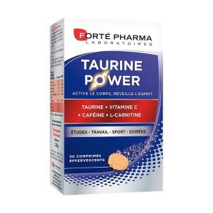 Forté Pharma Energie Taurine Power 30 Comprimés Effervescents