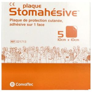 Stomahesive Prot Cutane 10*10 Ref:3000 Protection Bt 5