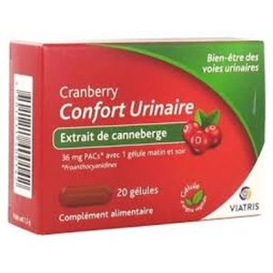 Cramberry Confort Urina 20 Gel