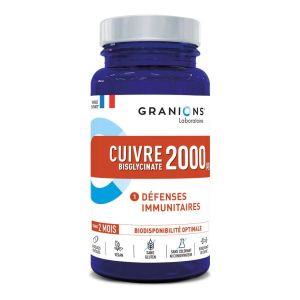 Granions Cuivre 2 mg - 60 gélules