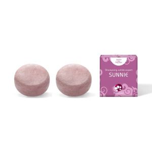 Shampoing solide recharge Sunnie, soleil, cheveux fragilisés - 2 x 20 g