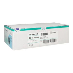 FLEXIMA 3S MIDI FERMEE Poche fermée, système 2 pièces avec anneau flottant, opaque, diamètre 65 mm (ref. 931065FR), bt 30