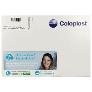 Sensura® Flex - Boîte de 30 poches vidables opaques midi (260 ml) avec filtre et clamp intégré - diamètre 50 mm Référence: 103159