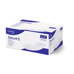 ZETUVIT E Pansement très absorbant, non adhérent à la plaie, 15 cm x 20 cm (ref. 413862), bt 50