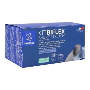 KIT BIFLEX Kit bandes de compression élastiques à allongement court, taille 2 (ref. 170051202), unité