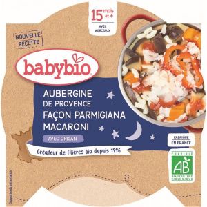 Babybio Bonne nuit légumes pâtes à l'italienne et parmesan BIO - dès 15 mois - 260 g