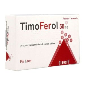 TIMOFEROL Comprimé enrobé 50 mg, boîte 30