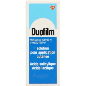 DUOFILM SOLUTION POUR APPLICATION LOCALE 1 flacon(s) de 15 ml