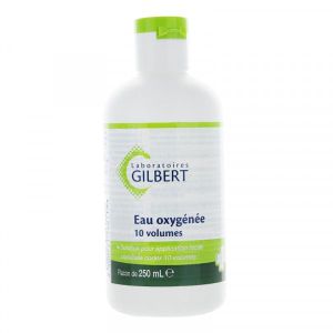 Eau Oxygenee Stabilisee Codex 10 Volumes Gilbert Solution Pour Application Locale 1 Flacon(S) Polyethylene De 250 Ml