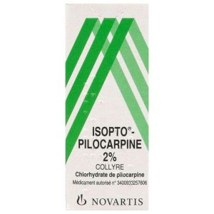 ISOPTO PILOCARPINE Collyre 2 %, flacon compte-gouttes 10 ml