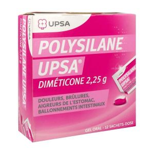 POLYSILANE UPSA GEL ORAL EN SACHET-DOSE B/12