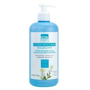 CYTOLNAT LOTION MICELLAIRE LIQUIDE FLACON 500 ML 1