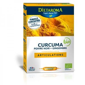 Dietaroma - Curcuma forte BIO - 20 ampoules