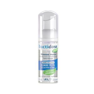 Bactidose Green Mousse Mains Desinfectante Flacon 50 Ml 1