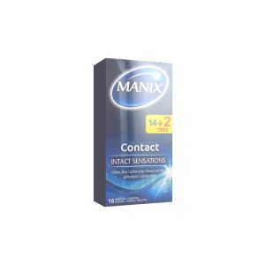 Manix Contact 14 Préservatifs + 2 Gratuits