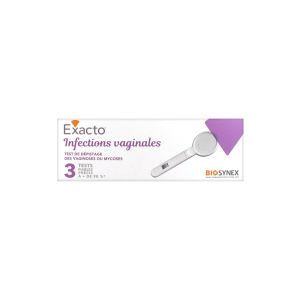 Biosynex Exacto 3 Tests Infections Vaginales