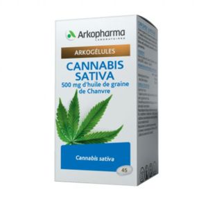 Arkogelules Cannabis Sativa 45 Caps