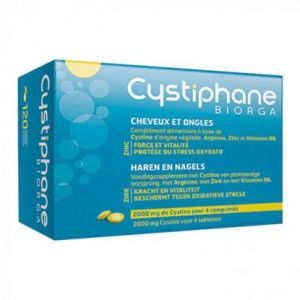 Cystiphane - Nouvelle Formule Sans Dioxyde De Titane Comprime Boite 120