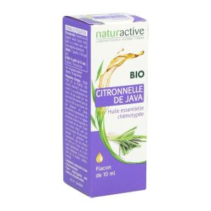 Naturactive Huile Essentielle Citronnelle Java Bio Flacon 10 Ml 1