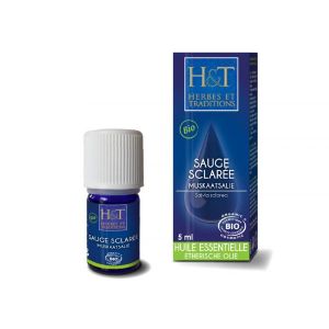 Herbes & Traditions HE Sauge sclarée (Salvia sclarea) BIO - 5 ml