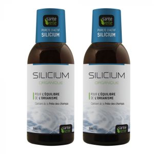 Santé Verte Silicium Organique Lot de 2 x 500 ml