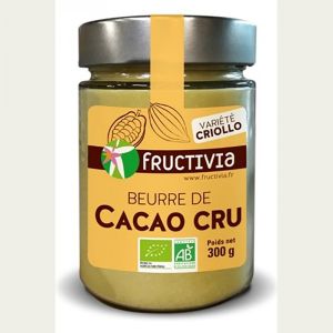 Beurre de cacao cru BIO - pot 300 g