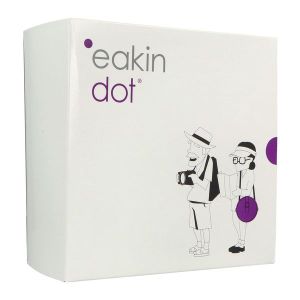 EAKIN DOT SYSTEME 2 PIECES SUPPORT PLAN Support porte-poche plan, système 2 pièces, à découper, anneau 60 mm (ref. 839800), bt 10