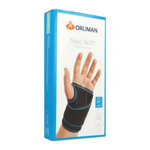 Orliman Neo Soft Attelle De Poignet Droit Noir Tu 1