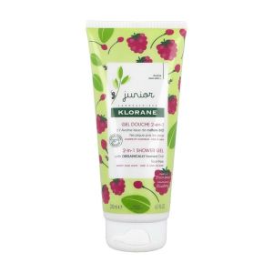 Klorane Junior Gel Corps Et Cheveux Framboise Tube 200 Ml 1