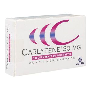 CARLYTENE 30 MG COMPRIME ENROBE B/32