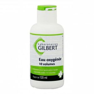 Eau Oxygenee Stabilisee Codex 10 Volumes Gilbert Solution Pour Application Locale 1 Flacon(S) Polyethylene De 120 Ml