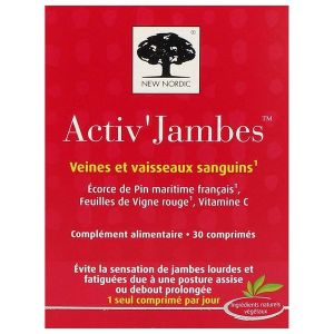 New Nordic Activ'Jambes 30 Comprimés