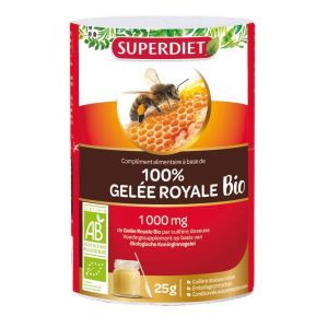 Superdiet Gelée Royale Bio - pot de 25 g