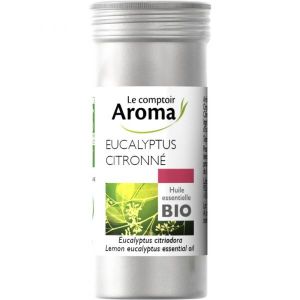 Comptoir Aroma Huile Essentielle Eucalyptus Citronne Bio Flacon 10 Ml 1