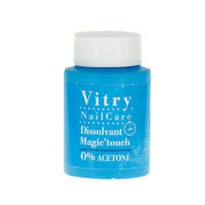 Vitry - Dissolvant Vernis à ongles Magic'touch 0% Acétone - 75 ml